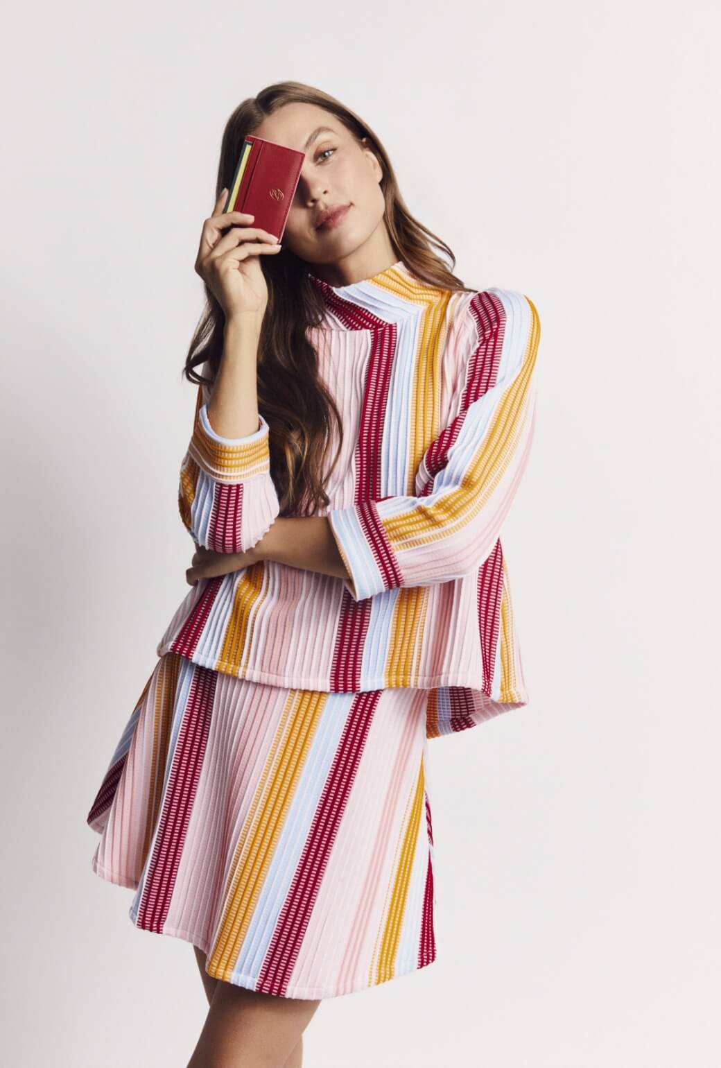 The Laura Mini - Retro Stripe Knit