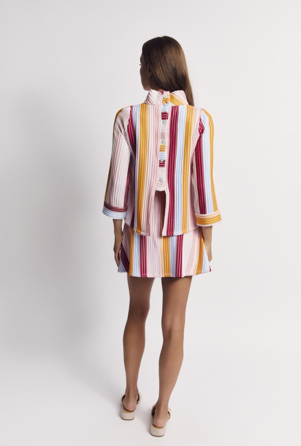 The Laura Mini - Retro Stripe Knit