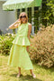 The Laura Skirt - Lemon Brightline
