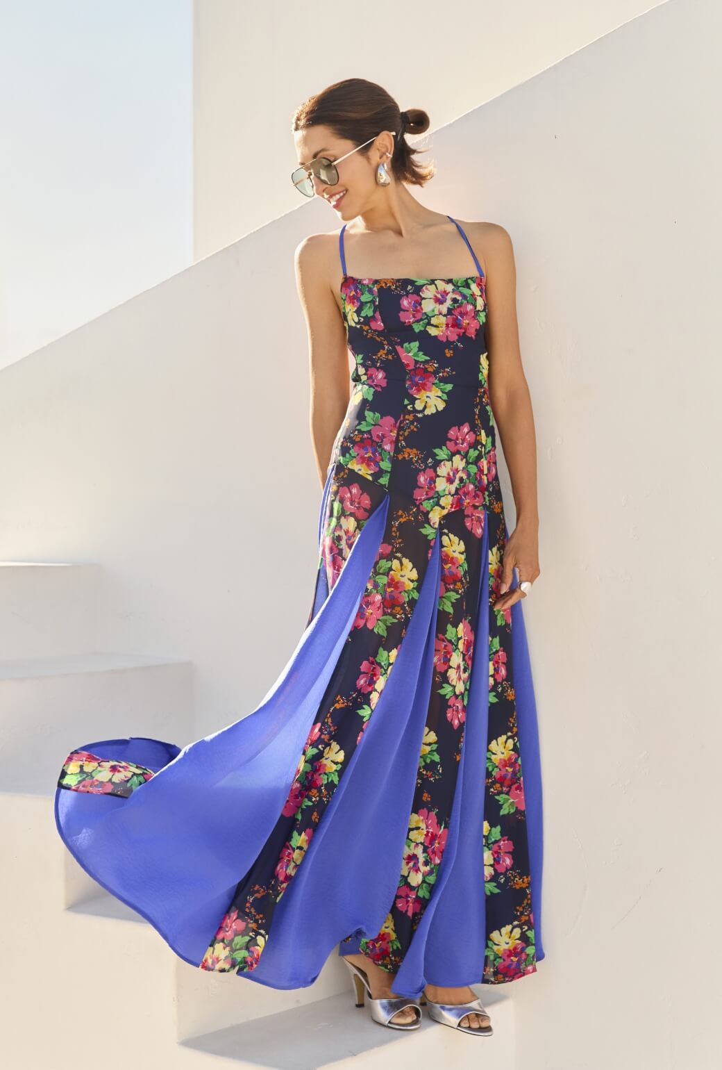 Buru x India 2.0 The Libertine Dress - Midnight Bouquet