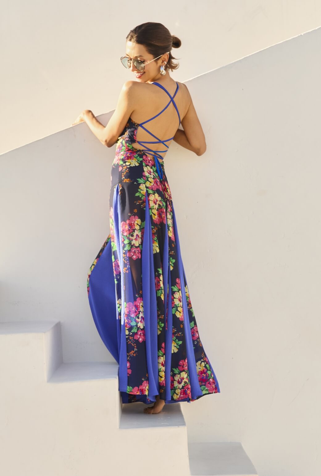 Buru x India 2.0 The Libertine Dress - Midnight Bouquet