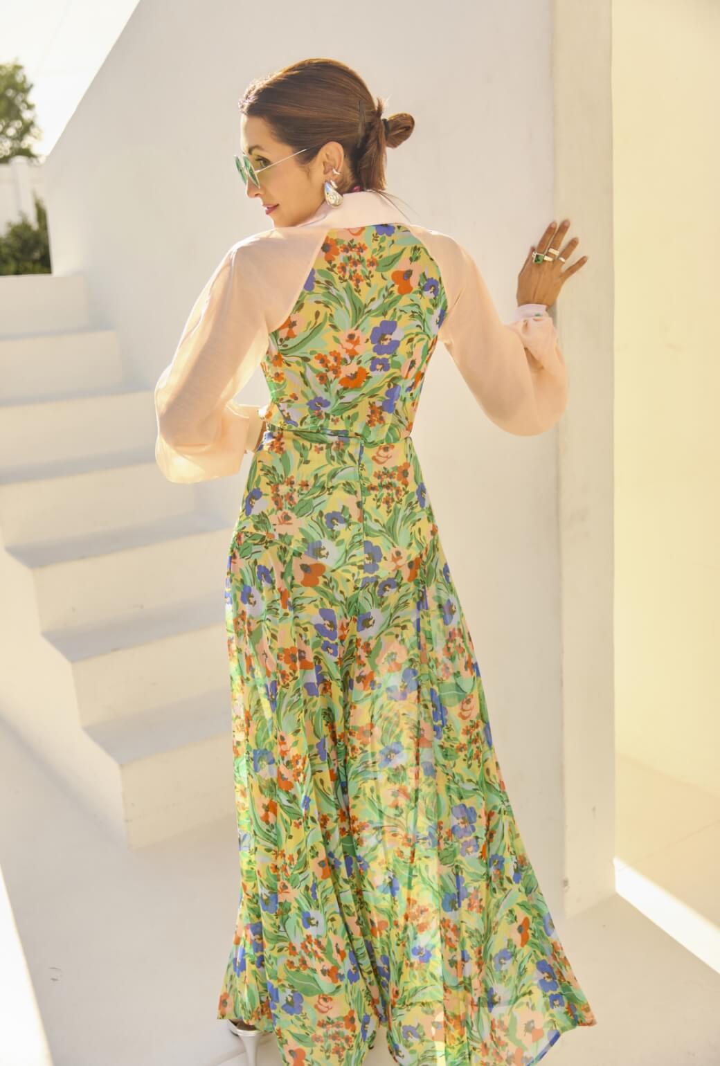 Buru x India The Libertine Skirt 2.0-Citrus Floral