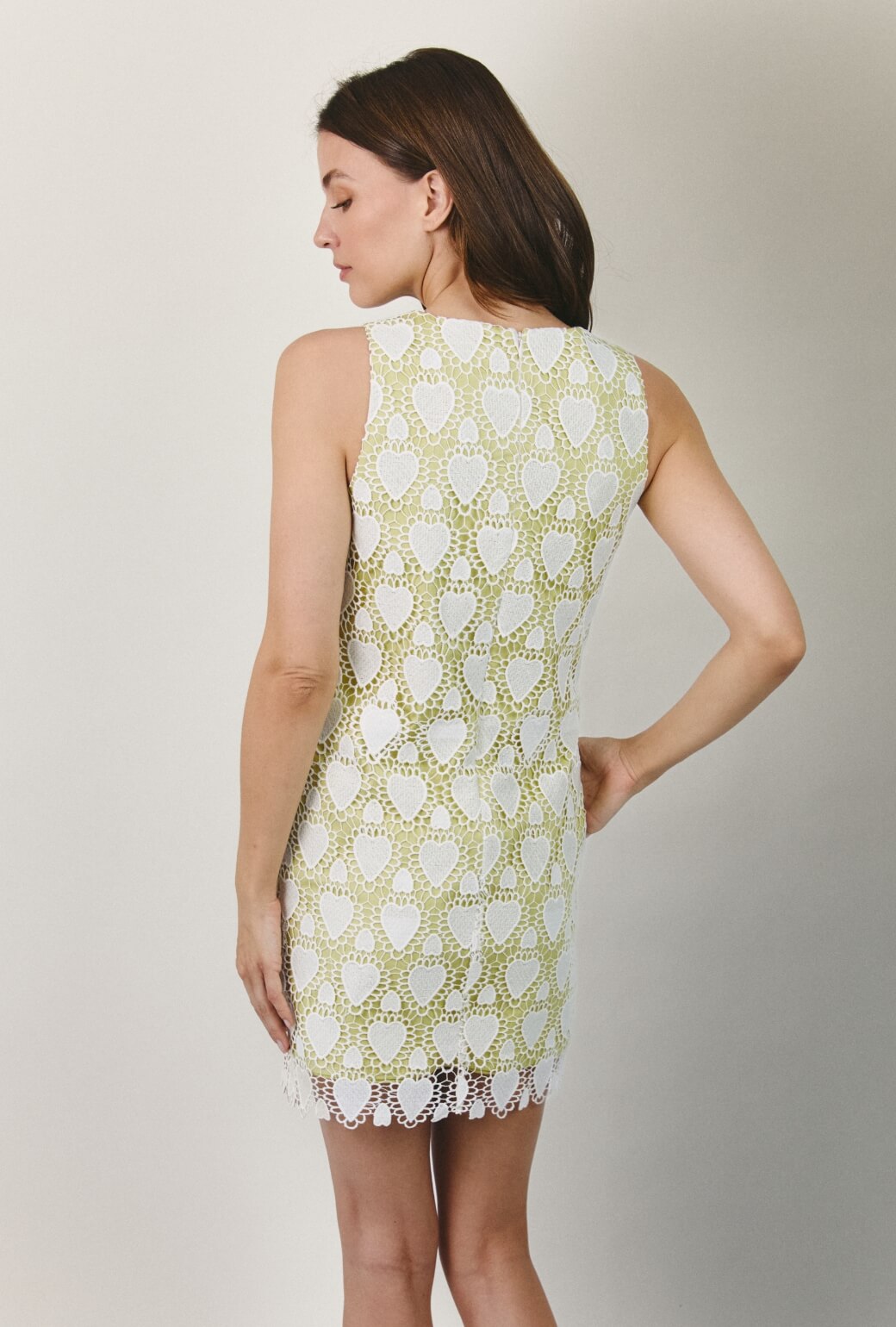 The Lilly Dress - Heart Lace