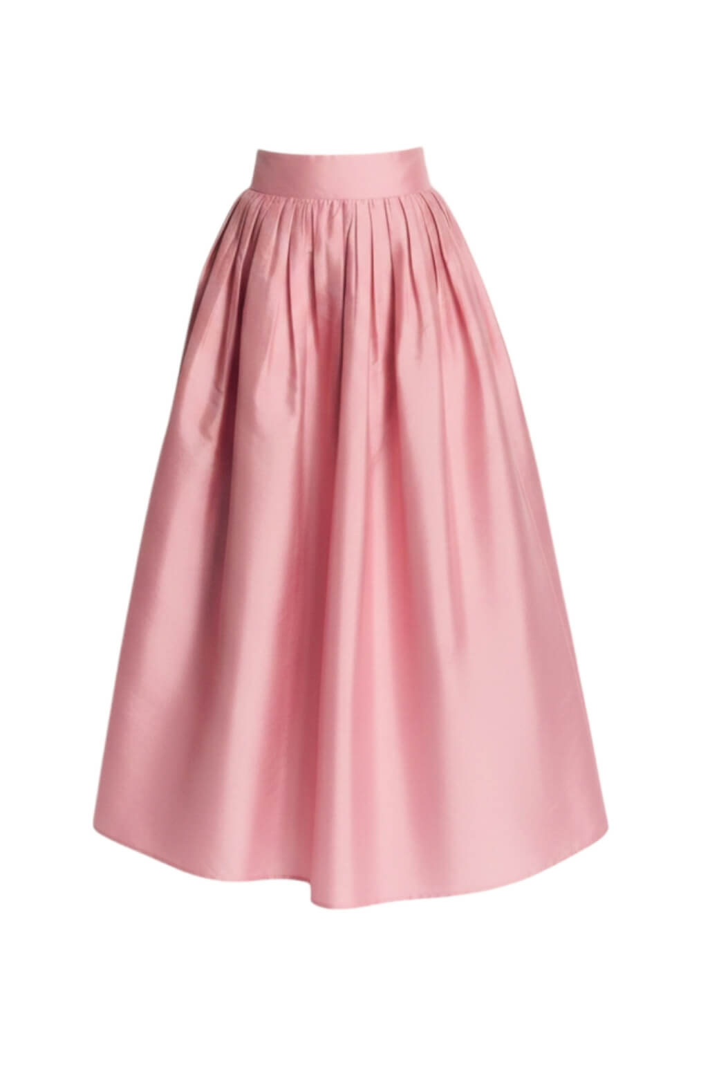 The Marilyn Skirt Maxi - Pink Taffeta