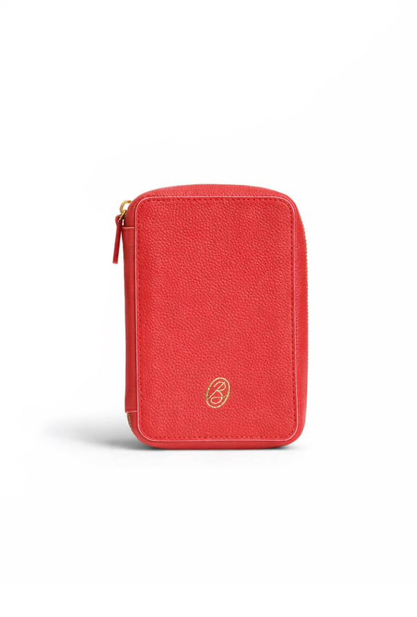 The Party of Five Travel Wallet - Rouge