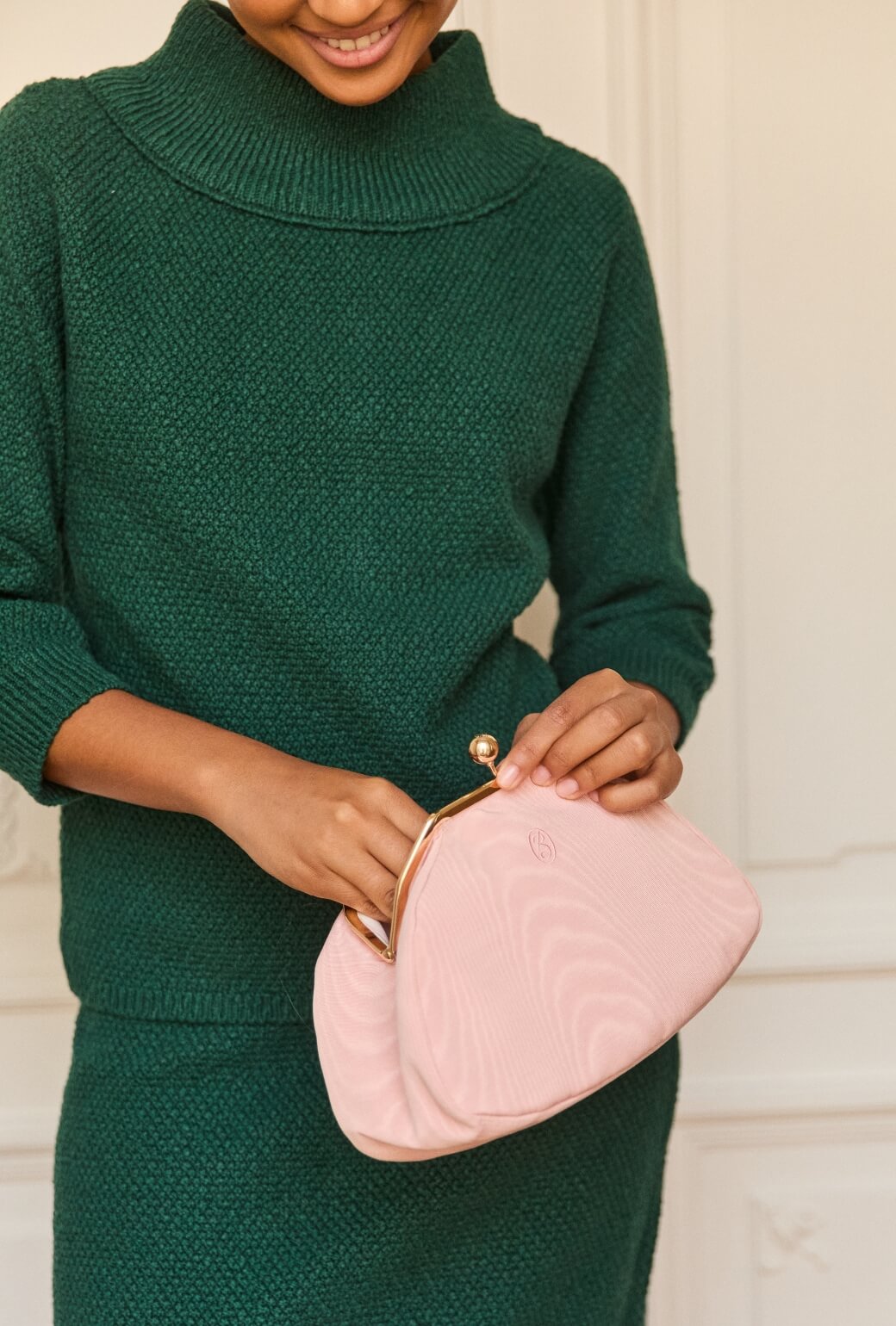The Pearl Pouch - Ballet Pink