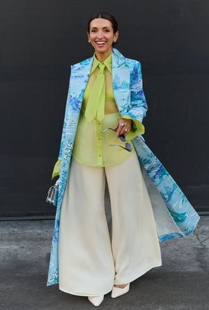 Buru x India The Picadilly Pant - Ivory