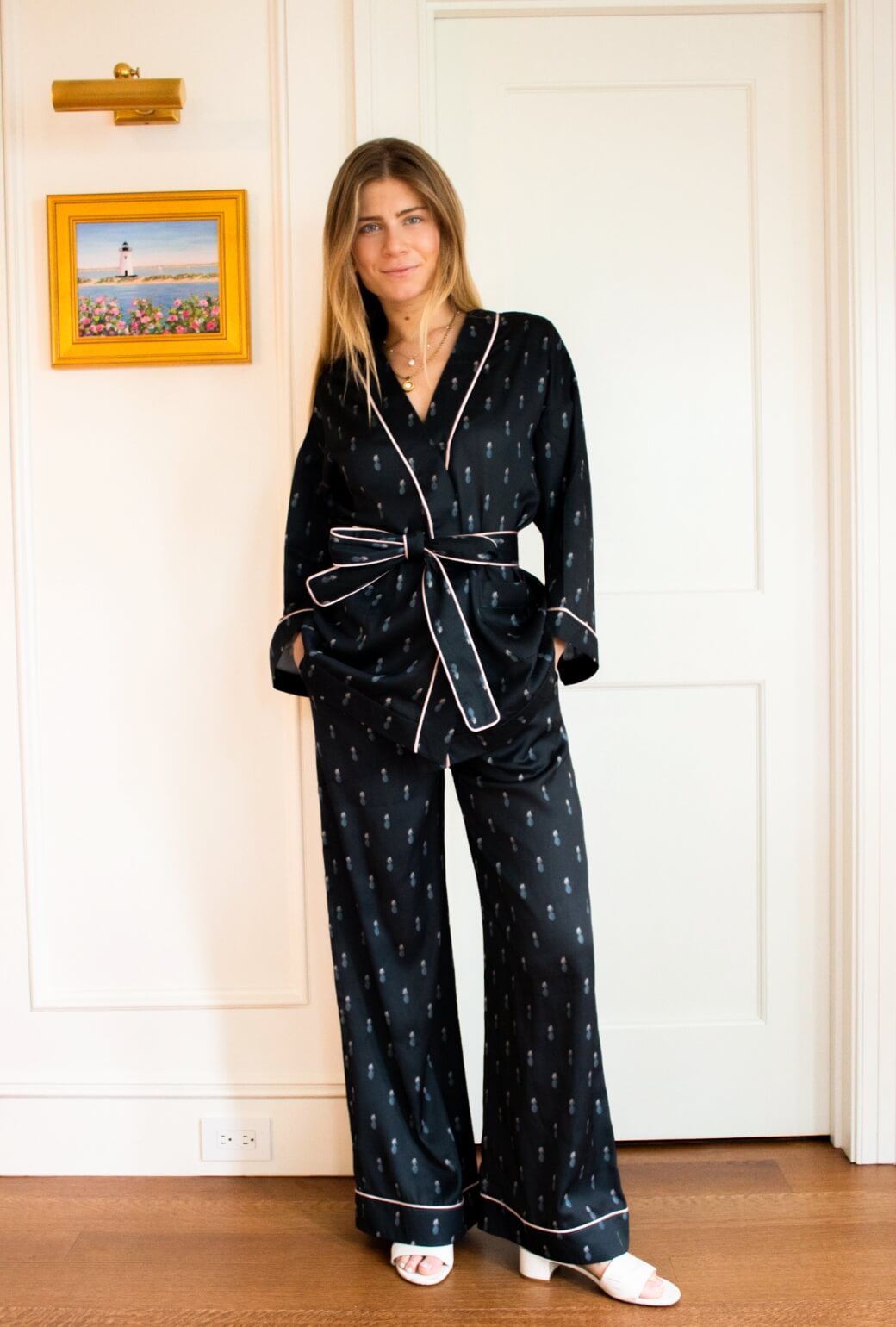 Buru x TCC Wide Leg Trousers - Pineapple